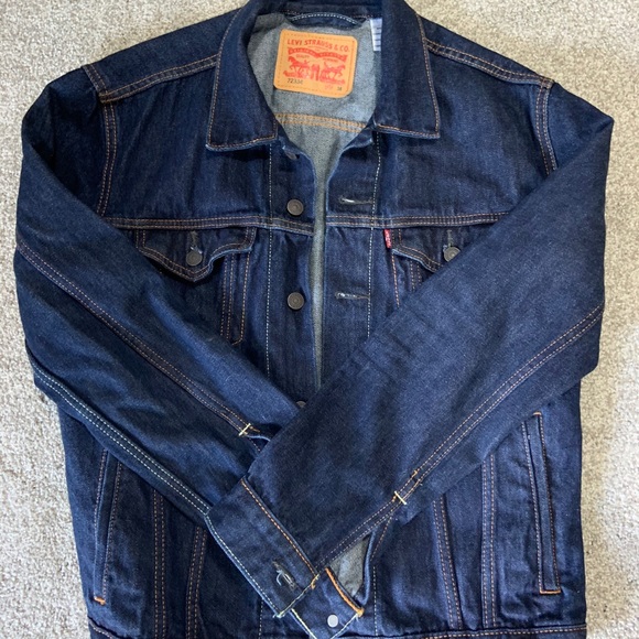 Levi’s men’s jean jacket original trucker jacket - Picture 2 of 3
